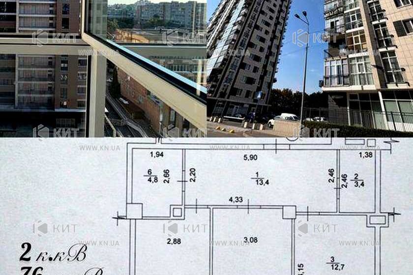 Продажа квартиры Харьков, Павлово Поле, 76м²