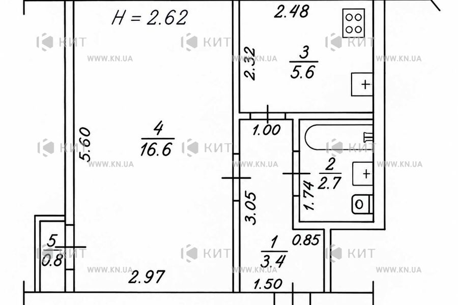 Продажа квартиры Харьков, Клочковская, 30м²