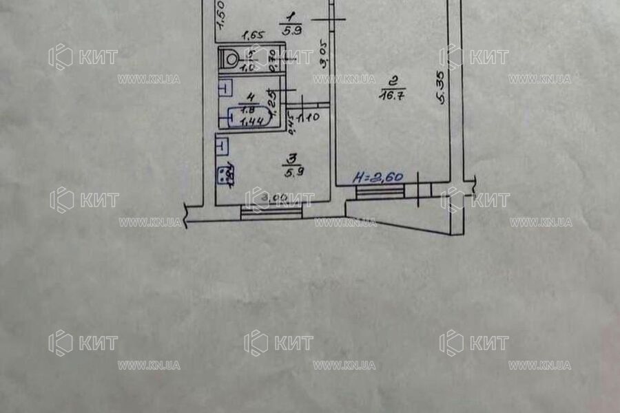 Продаж квартири Харків, Холодна Гора, 32.3м²