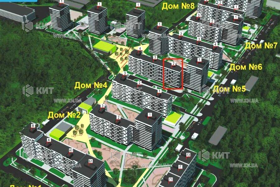 Продаж квартири Харків, Нові Дома, 105.6м²