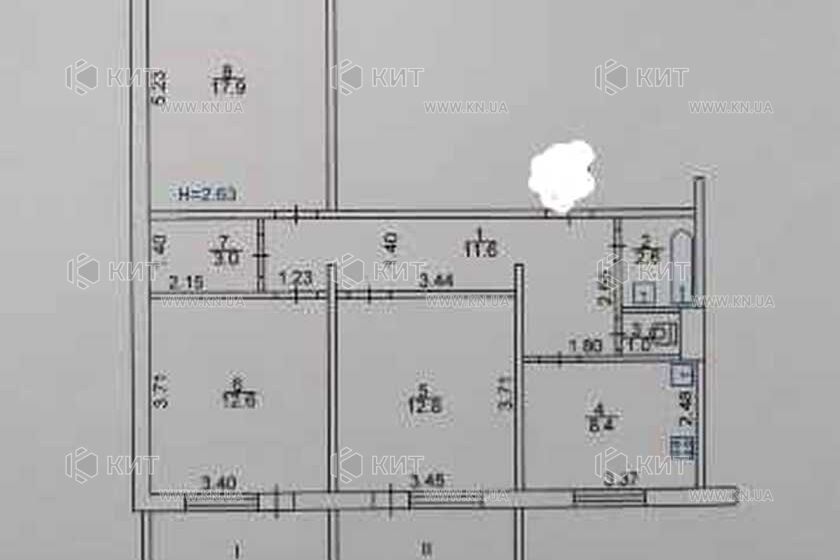 Продаж квартири Харків, Холодна Гора, 78м²
