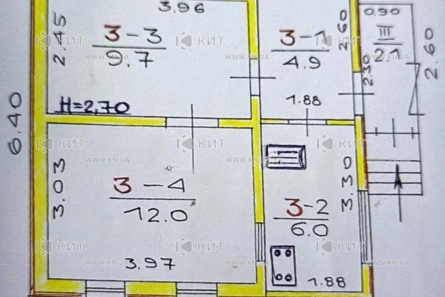 Продажа дома Харьков, Журавлевка, 35м²