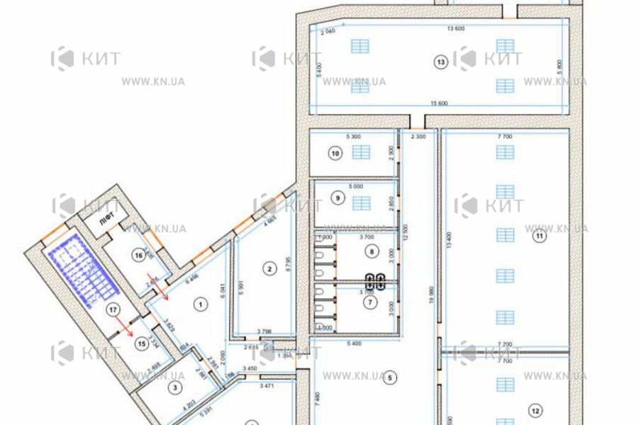 Aренда офиса Харьков, Московский, 622м²