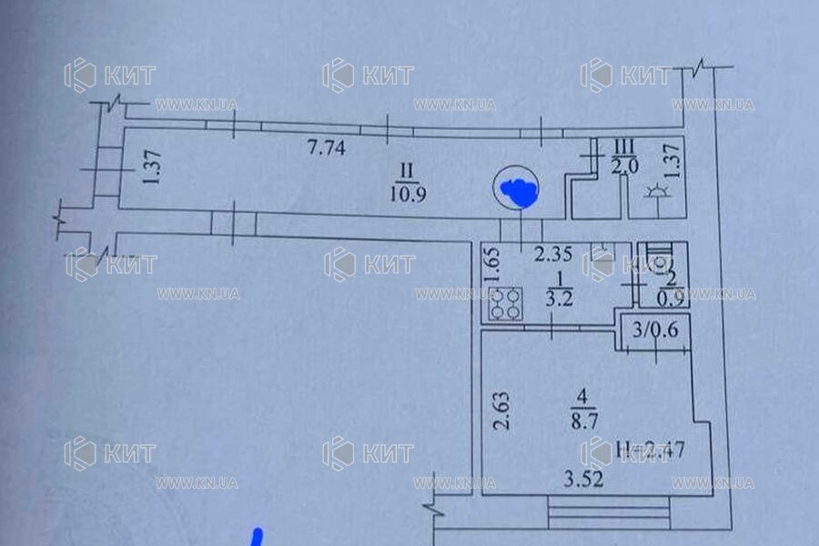 Продажа квартиры Харьков, Одесская, Основа, 15м²