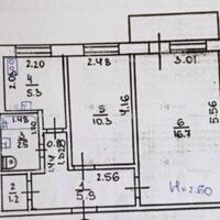 Продаж квартири Харків, Салтівка, 533 мрн., 42.9м²