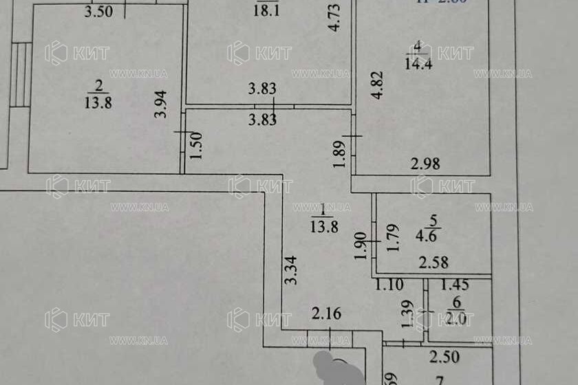 Продажа квартиры Харьков, Алексеевка, 75м²