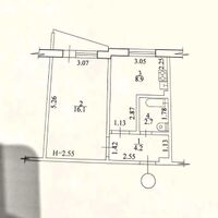 Продажа квартиры Харьков, Салтовка, 607 мрн., 34м²