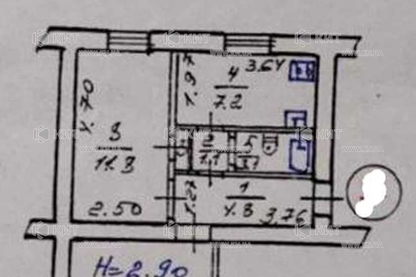 Продаж квартири Харків, Малишева, 47м²
