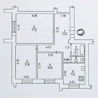 Продажа квартиры Харьков, Салтовка, 627 мрн., 67.2м²