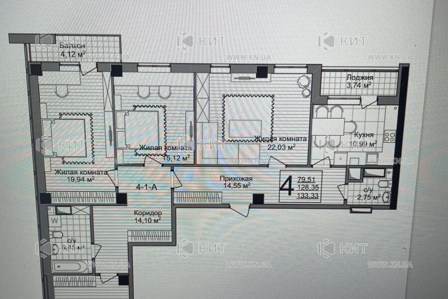 Продажа квартиры Харьков, Научная, 133.3м²