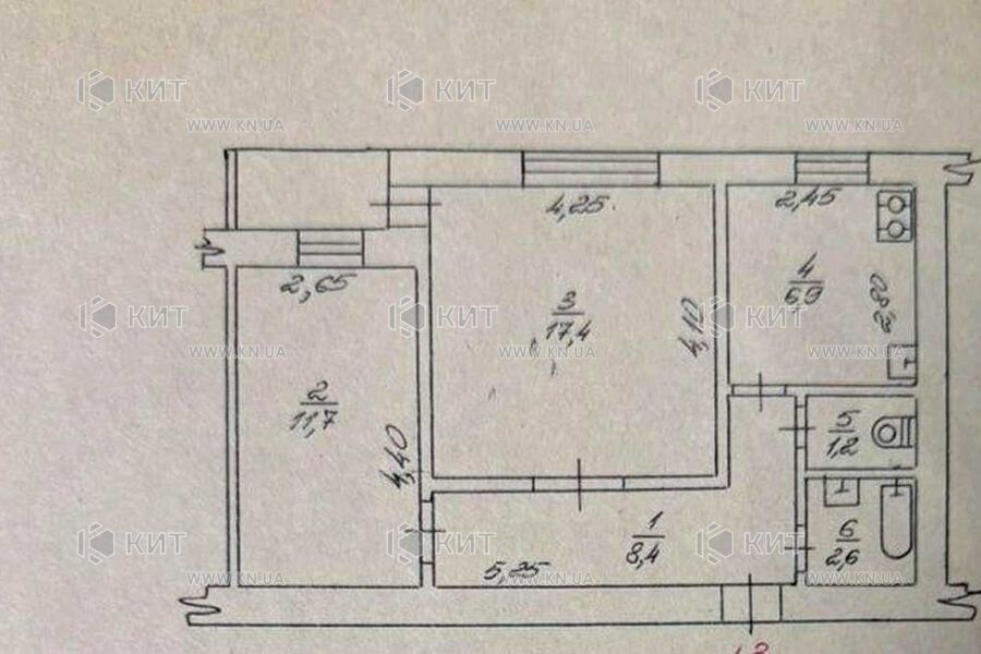 Продаж квартири Харків, Спорт.Гагар.Повст., 48м²