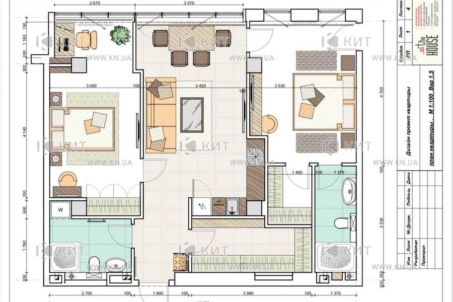 Продаж квартири Харків, Клочківська, 80.3м²