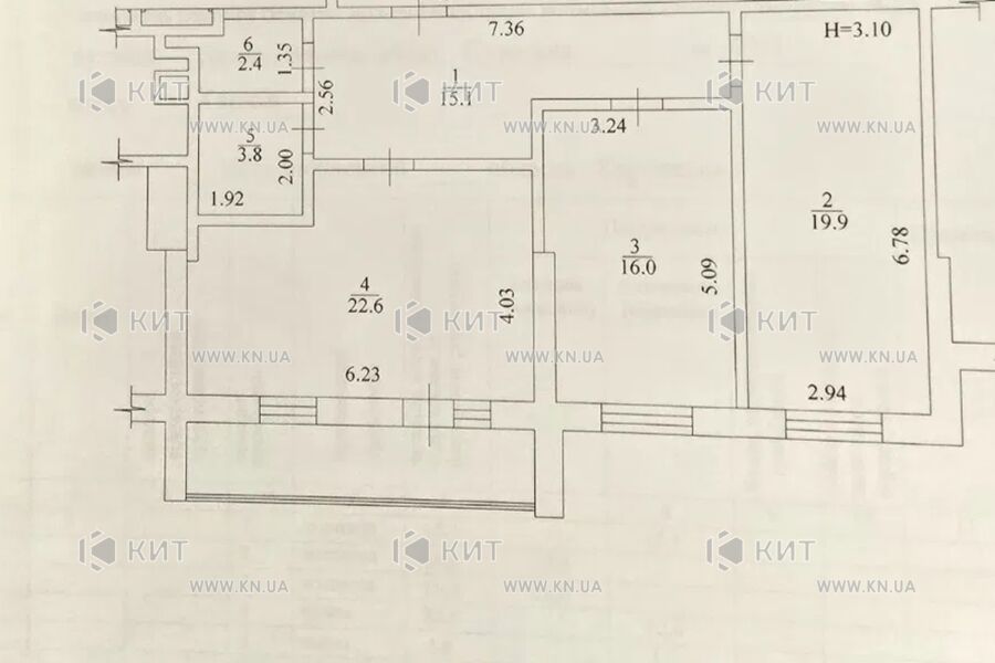 Продажа квартиры Харьков, Центр, 90м²