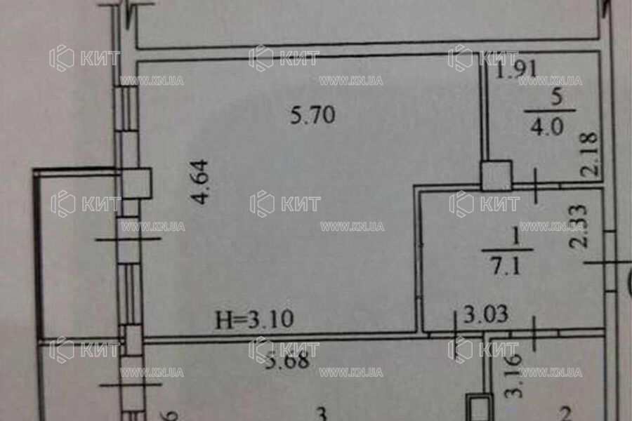 Продаж квартири Харків, Наукова, 64м²