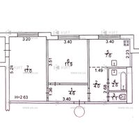 Продаж квартири Харків, Залютино, 50м²