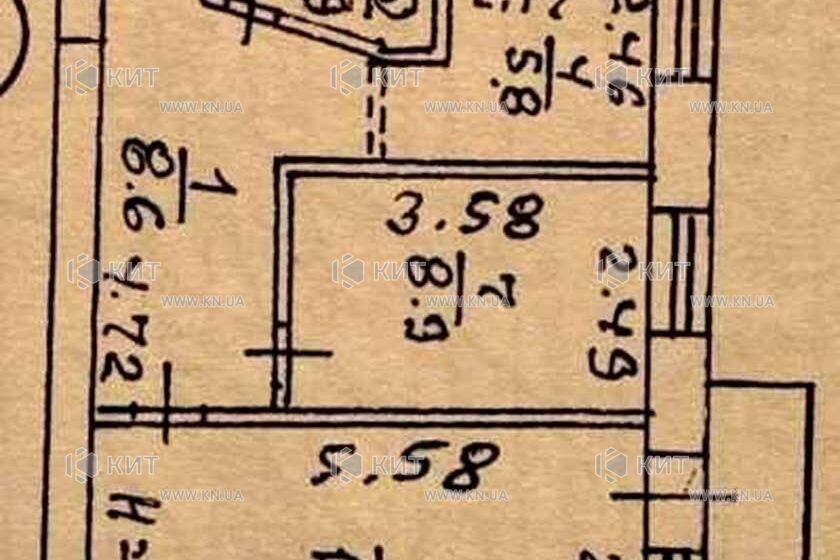 Продаж квартири Харків, Павлове Поле, 45м²