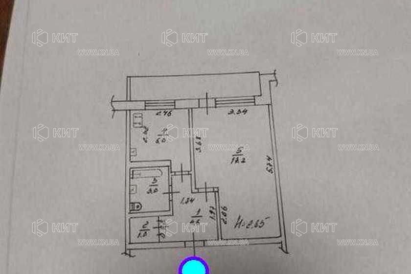 Продаж квартири Харків, ХТЗ, Рогань, 36м²