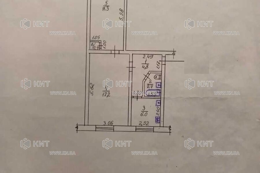 Продажа квартиры Харьков, Холодная гора, 42м²