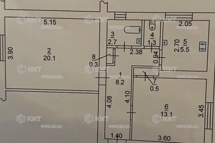 Продажа квартиры Харьков, ХТЗ, Рогань, 47м²