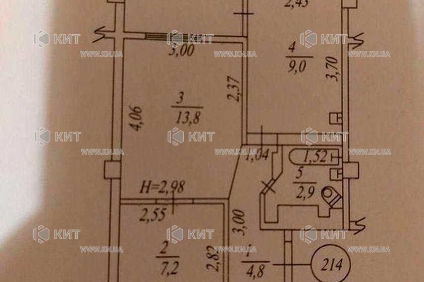 Продажа квартиры Харьков, Киевская, Гидропарк, 41.7м²