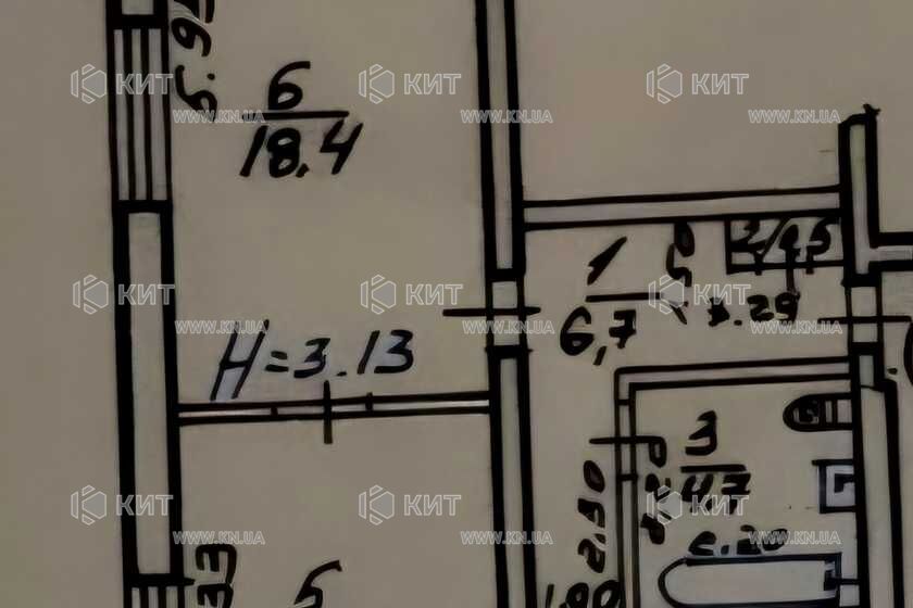 Продажа квартиры Харьков, Одесская, Основа, 50.6м²