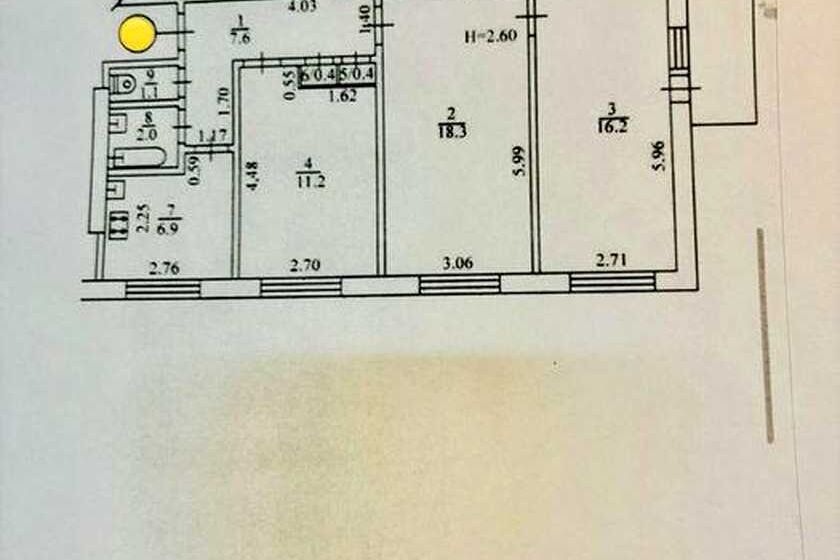 Продажа квартиры Харьков, Салтовка, 522 мрн., 67.1м²