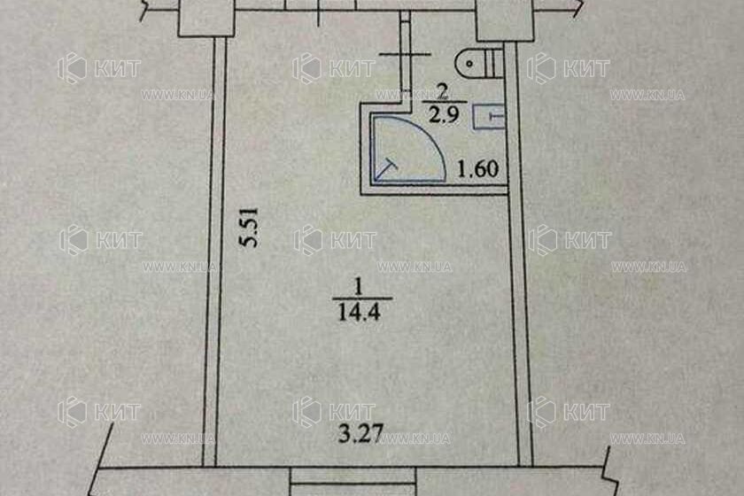 Продаж квартири Харків, Холодна Гора, 17м²