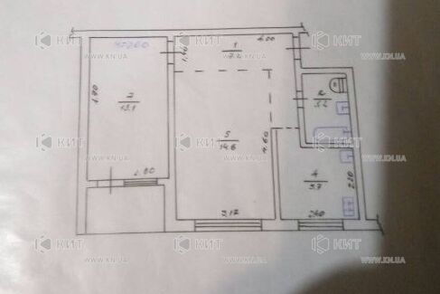 Продажа квартиры Харьков, Спортивная, Гагарина, Защитников, 45м²