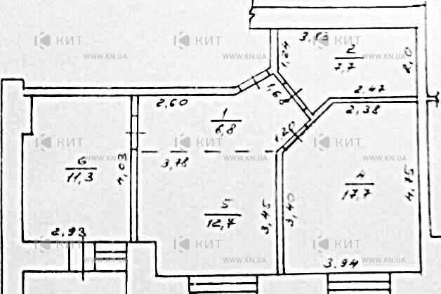 Продаж квартири Харків, Спорт.Гагар.Повст., 56м²