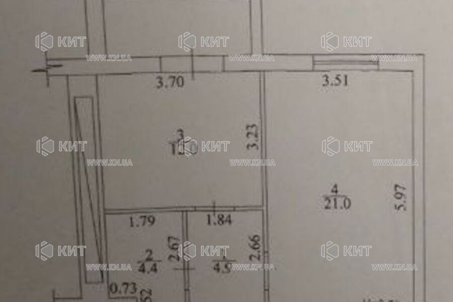 Продажа квартиры Харьков, Салтовка, 602 мрн., 46м²