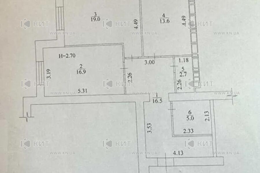 Продажа квартиры Харьков, Спортивная, Гагарина, Защитников, 77м²