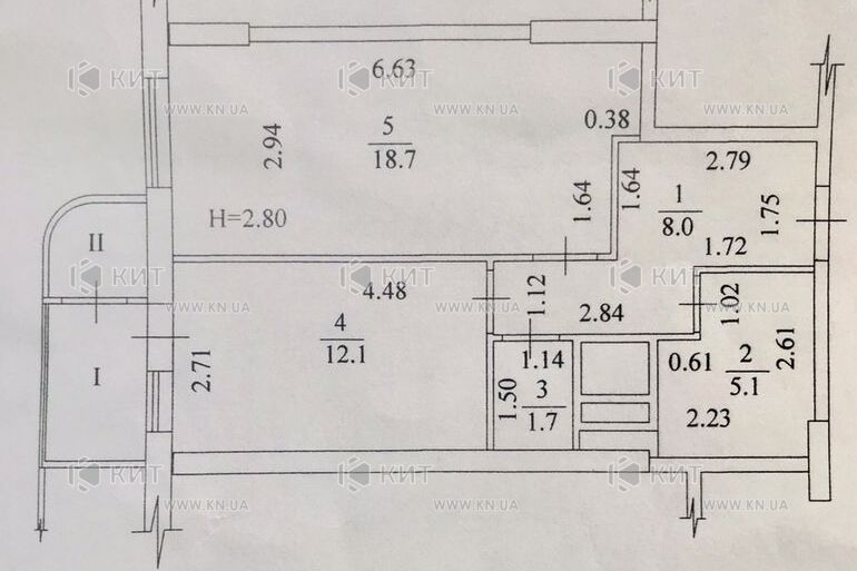 Продажа квартиры Харьков, Алексеевка, 53м²