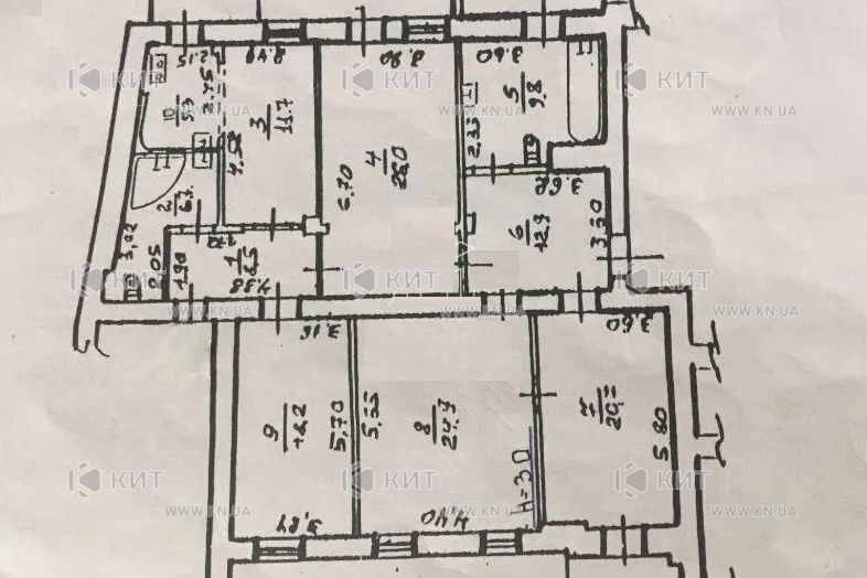 Продаж квартири Харків, Центр, 150м²