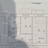 Продажа квартиры Харьков, Спортивная, Гагарина, Защитников, 43м²