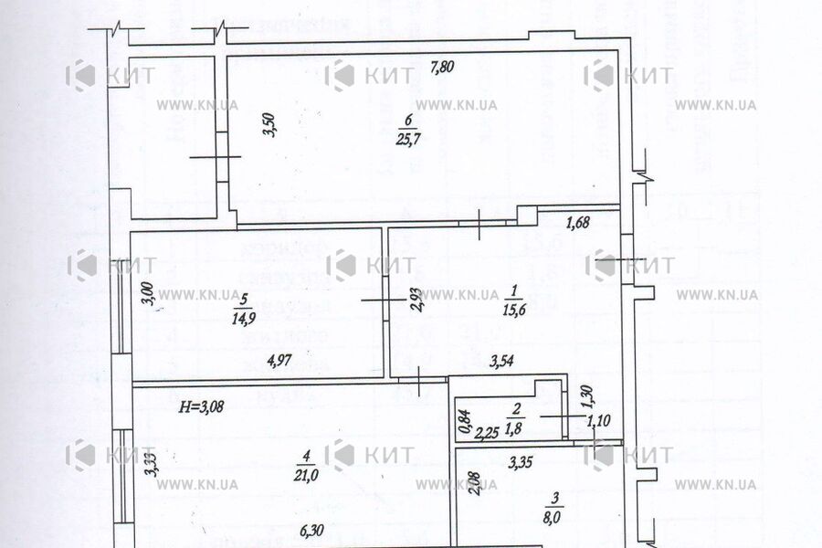 Продажа квартиры Харьков, Центр, 92.6м²