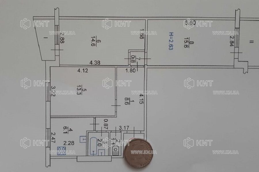 Продажа квартиры Харьков, Салтовка, 624 мрн., 68м²