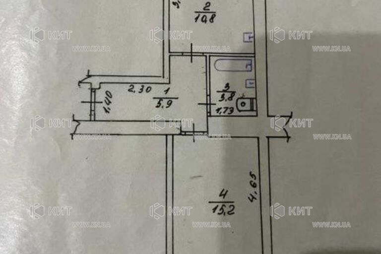 Продаж квартири Харків, Олексіївка, 39м²
