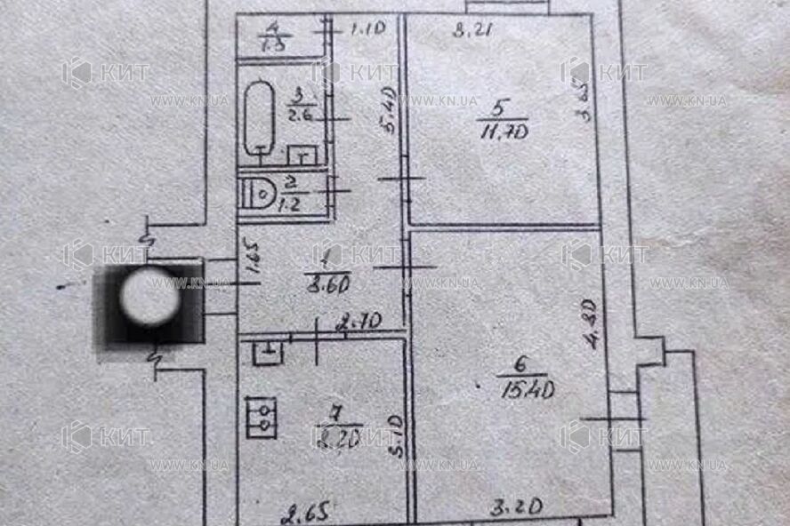 Продажа квартиры Харьков, Спортивная, Гагарина, Защитников, 50м²