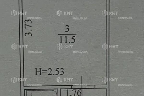 Продаж квартири Харків, ХТЗ, Рогань, 19.2м²