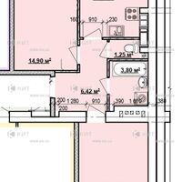 Продаж квартири Харків, ХТЗ, Рогань, 57.28м²