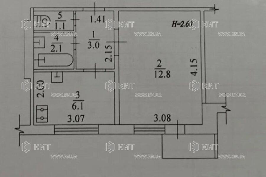 Продаж квартири Харків, Олексіївка, 27м²