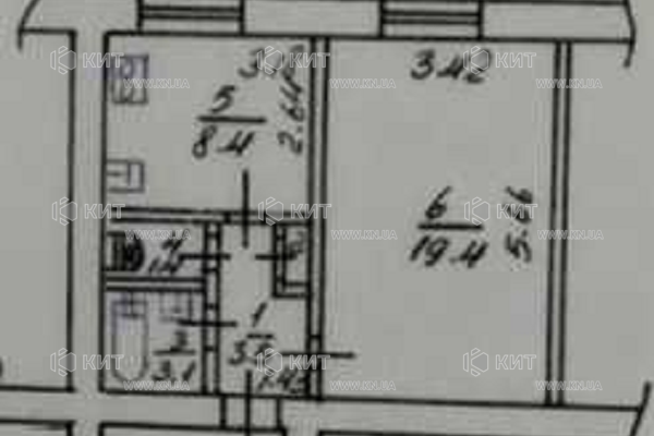 Продажа квартиры Харьков, Холодная гора, 38м²