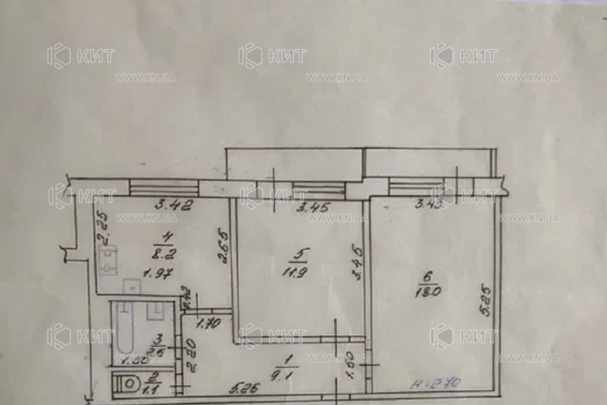Продажа квартиры Харьков, Холодная гора, 53м²