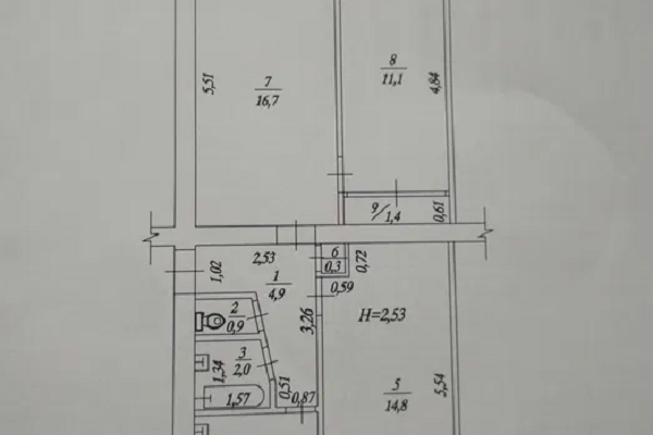 Продажа квартиры Харьков, Холодная гора, 60м²
