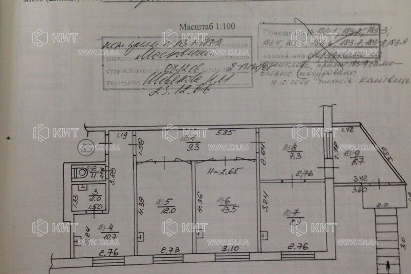 Продаж магазину Харків, ТРК Україна, 71.5м²