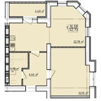 Продаж квартири Харків, Гагаріна, 57м²
