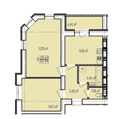 Продажа 	 Харьков, ЖК Левада 2 Заливная ул.   12