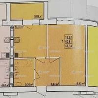 Продажа квартиры Харьков, Гагарина, 43м²