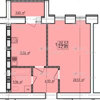 Продажа квартиры Харьков, Гагарина, 43м²