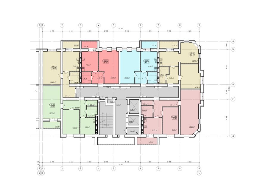 Продажа квартиры Харьков, Гагарина, 43м²